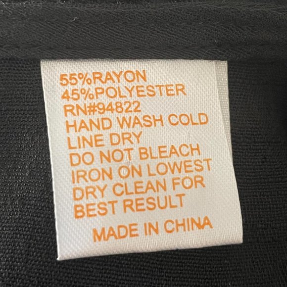 Black Boho Sheer top - Picture 4 of 4